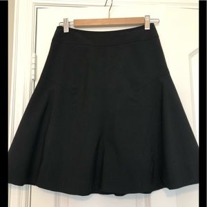 Express design studio Black A-line skirt